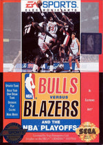 Bulls Vs Blazers and the NBA Playoffs (Sega Genesis)