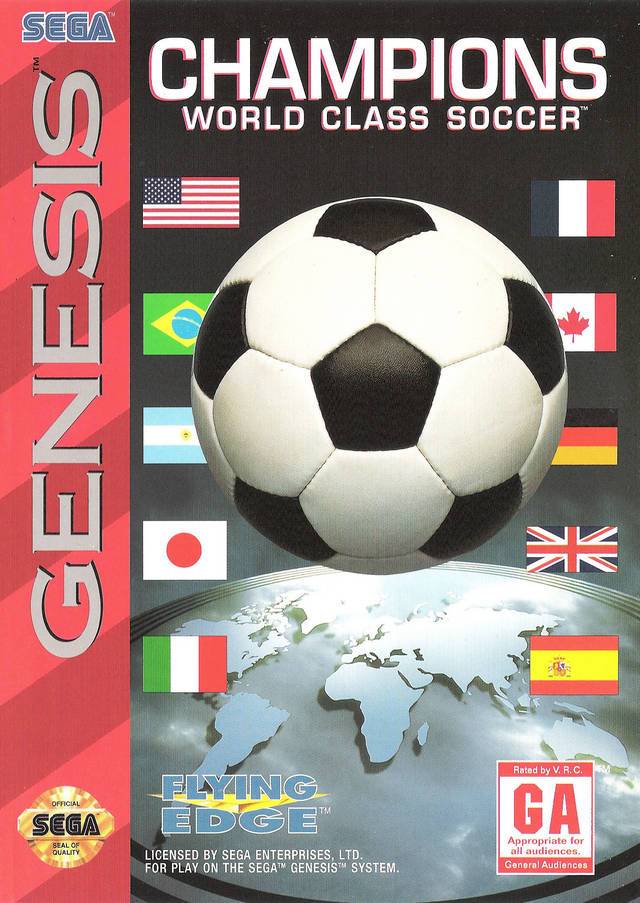 Champions World Class Soccer (Sega Genesis)