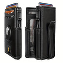 Multi-Card Short Metal Card Holder Mens Wallet