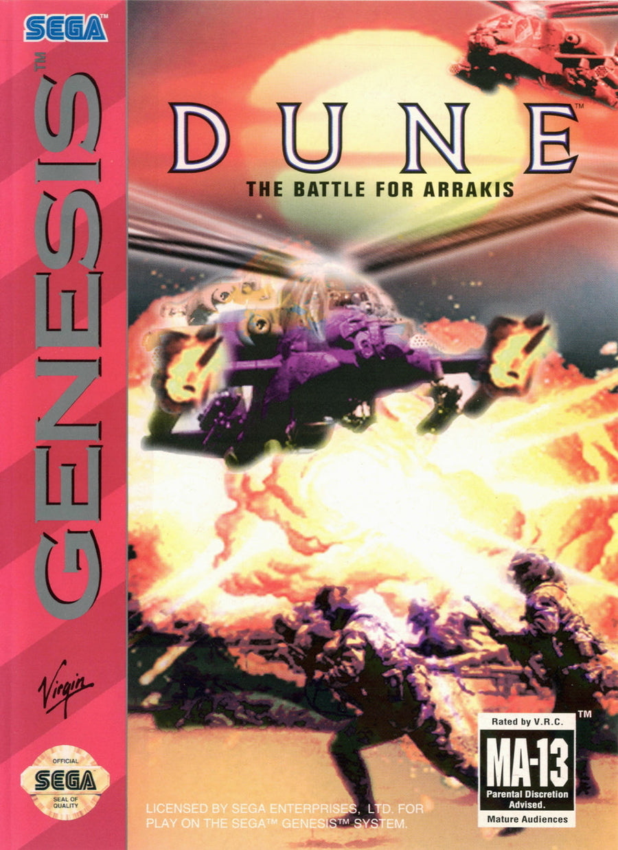 Dune: The Battle for Arrakis (Sega Genesis)