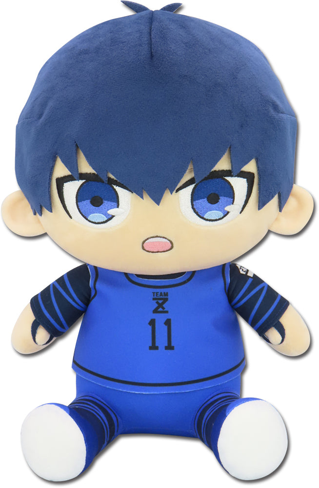BLUE LOCK (COMIC) - ISAGI YOICHI TEAM Z UNIFORM SITTING POSE  PLUSH 12