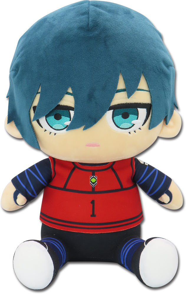 BLUE LOCK (COMIC) - ITOSHI RIN TEAM RED#1 UNIFORM SITTING  POSE PLUSH 12
