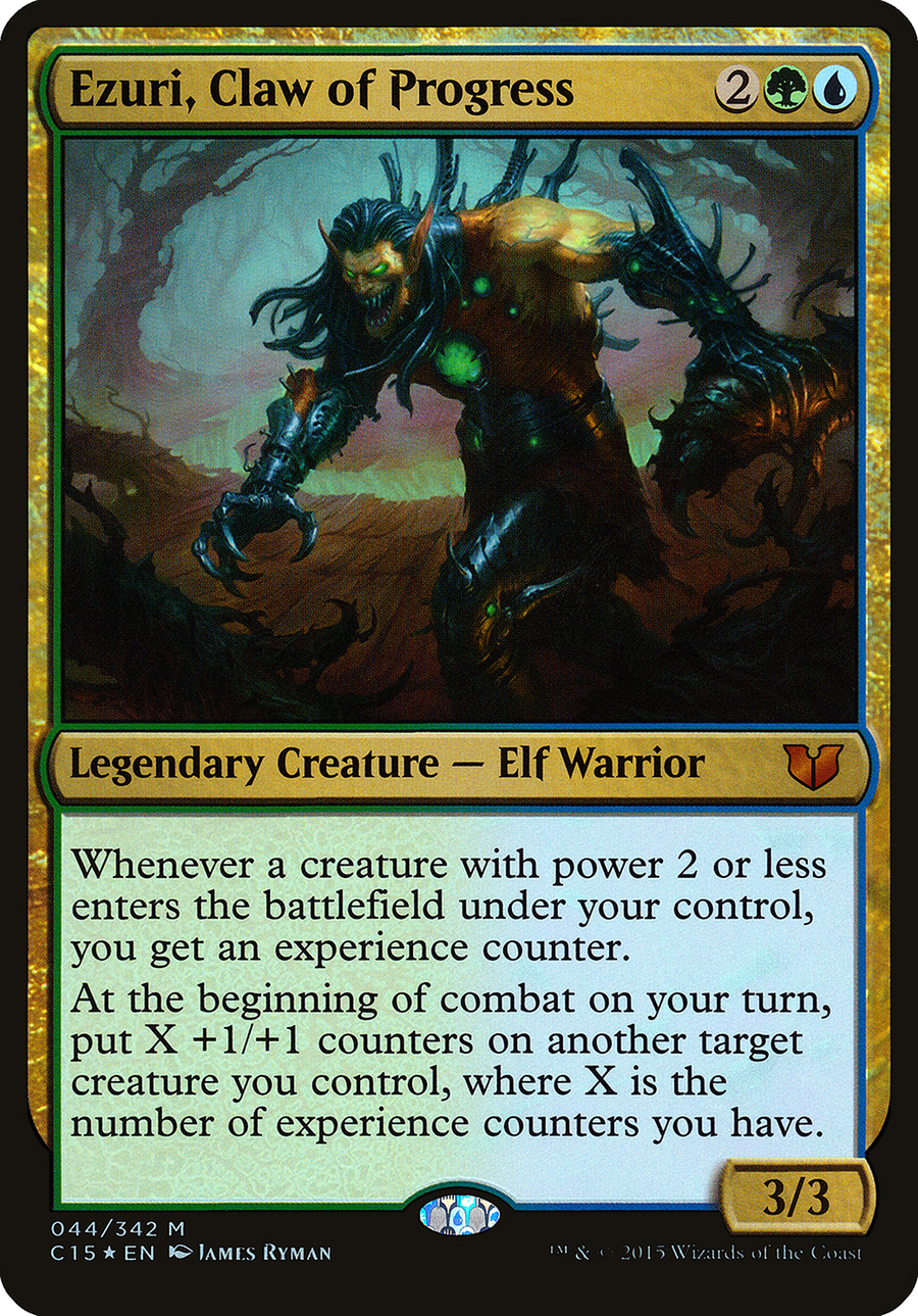 Ezuri, Claw of Progress (OVER-044) - Commander 2015 Oversized Foil