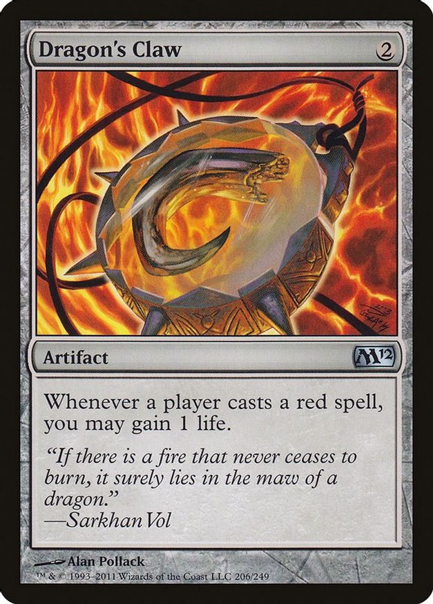 Dragon's Claw | 206 | Magic 2012 (M12)
