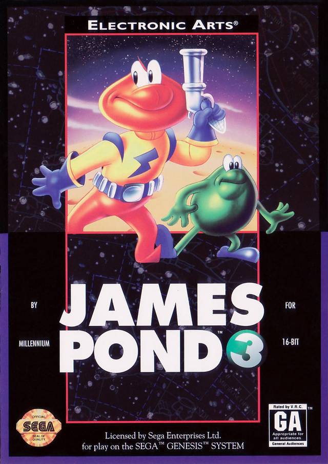 James Pond 3: Operation Starfish (Sega Genesis)