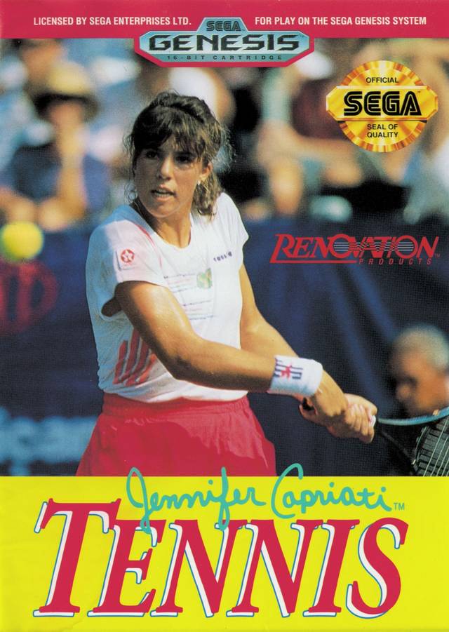 Jennifer Capriati Tennis (Sega Genesis)