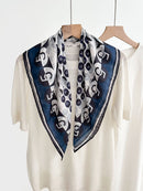 Women's Vintage High-end Outer Silk Scarf