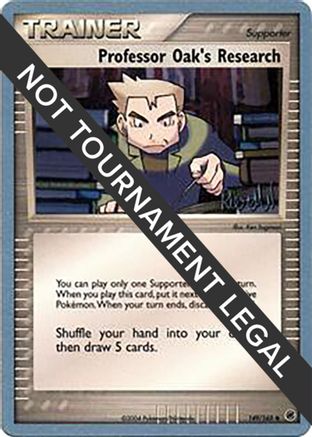 Professor Oak's Research 2004 (Reed Weichler) 149 - World Championship Decks