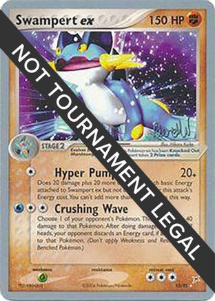 Swampert ex 2004 (Reed Weichler) 095 - World Championship Decks