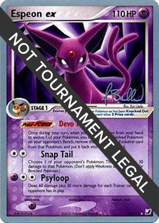 Espeon ex 2006 (Jimmy Ballard) 102 - World Championship Decks