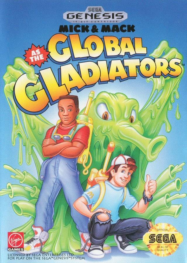 Mick and Mack Global Gladiators (Sega Genesis)