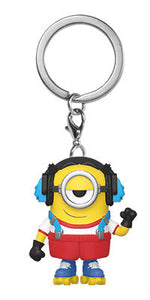 Funko POP! Keychain: Minions 2 - Roller Skating Stuart Pocket Keychain