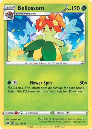 Bellossom 003/159 - Crown Zenith