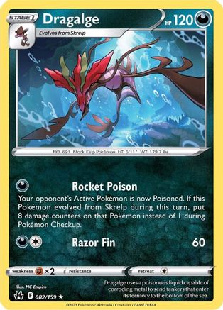 Dragalge 082/159 - Crown Zenith