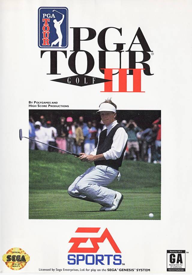 PGA Tour Golf 3 (Sega Genesis)