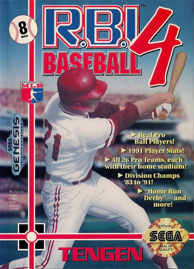 RBI Baseball 4 (Sega Genesis)