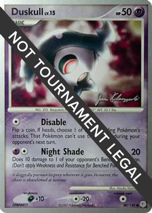 Duskull 2008 (Jason Klaczynski) 080 - World Championship Decks