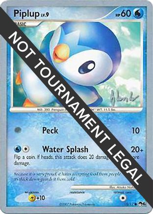 Piplup  2008 (Dylan Lefavour) 015 - World Championship Decks