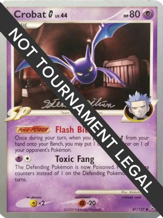 Crobat G 2009 (Stephen Silvestro) 047 - World Championship Decks