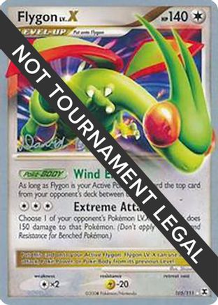 Flygon LV.X 2009 (David Cohen) 105 - World Championship Decks
