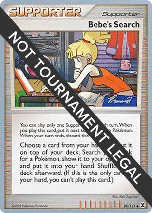 Bebe's Search 2010 (Michael Pramawat) 089 - World Championship Decks