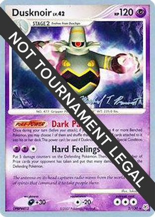Dusknoir 002 - World Championship Decks