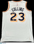 Zach Collins Signed Jersey PSA San Antonio Spurs Autographed