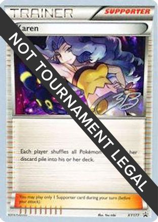 Karen 2017 (Zachary Bokhari) XY177 - World Championship Decks