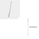 Reusable Metal Heart-shaped Drinking Straws Set