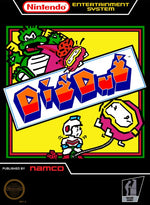 Dig Dug (Homebrew) (Nintendo NES)