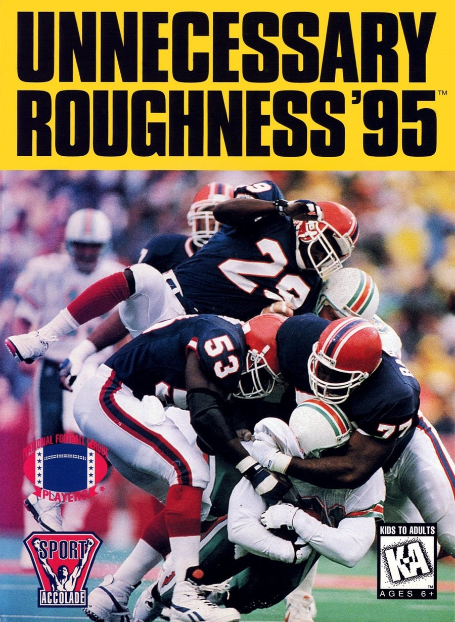 Unnecessary Roughness '95 (Sega Genesis)
