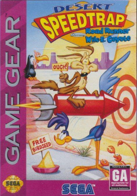 Desert Speedtrap Starring Road Runner and Wile E Coyote (Sega Game Gear)