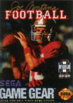 Joe Montana Football (Sega Game Gear)