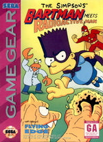 The Simpsons: Bart Meets Radioactive Man (Sega Game Gear)