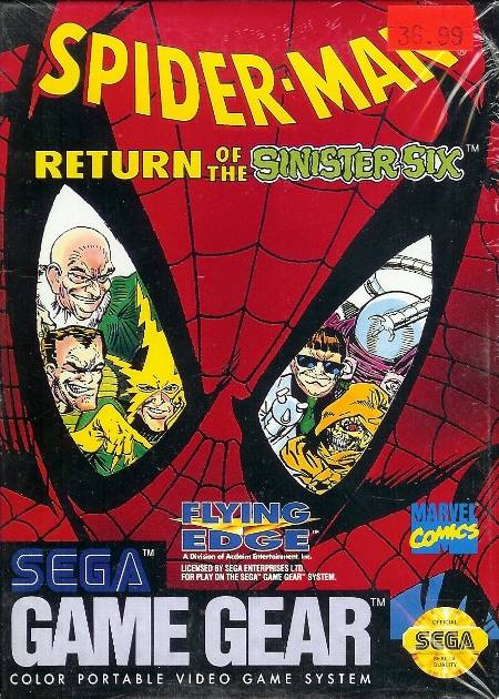 Spider-Man: Return of the Sinister Six (Sega Game Gear