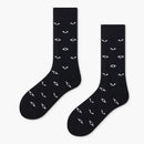 Creative Minimalist Printed Casual Mid Length Socks