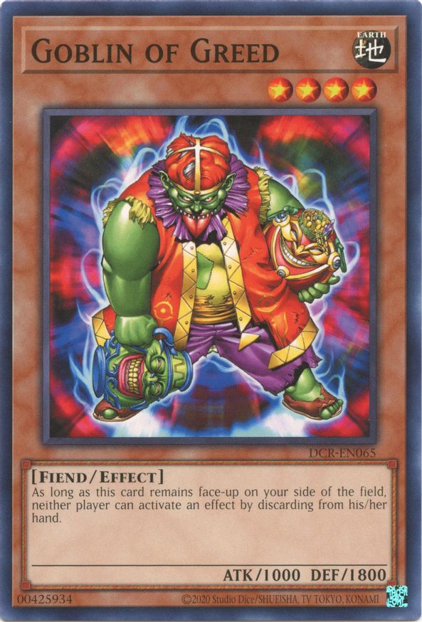 Goblin of Greed | DCR-EN065