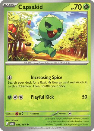 Capsakid 028/198 - SV01 Scarlet & Violet Base Set