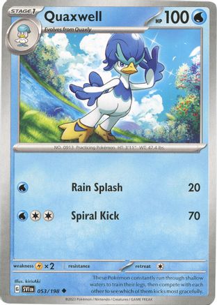 Quaxwell 053/198 - SV01 Scarlet & Violet Base Set Reverse Holofoil