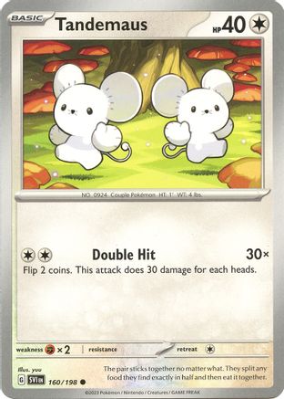 Tandemaus 160/198 - SV01 Scarlet & Violet Base Set