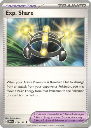 Exp. Share 174/198 - SV01 Scarlet & Violet Base Set Reverse Holofoil