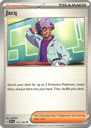 Jacq 175/198 - SV01 Scarlet & Violet Base Set Reverse Holofoil