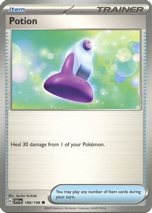 Potion 188/198 - SV01 Scarlet & Violet Base Set Reverse Holofoil