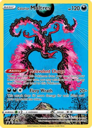 Galarian Moltres SWSH284 - SWSH Sword & Shield Promo Cards Holofoil