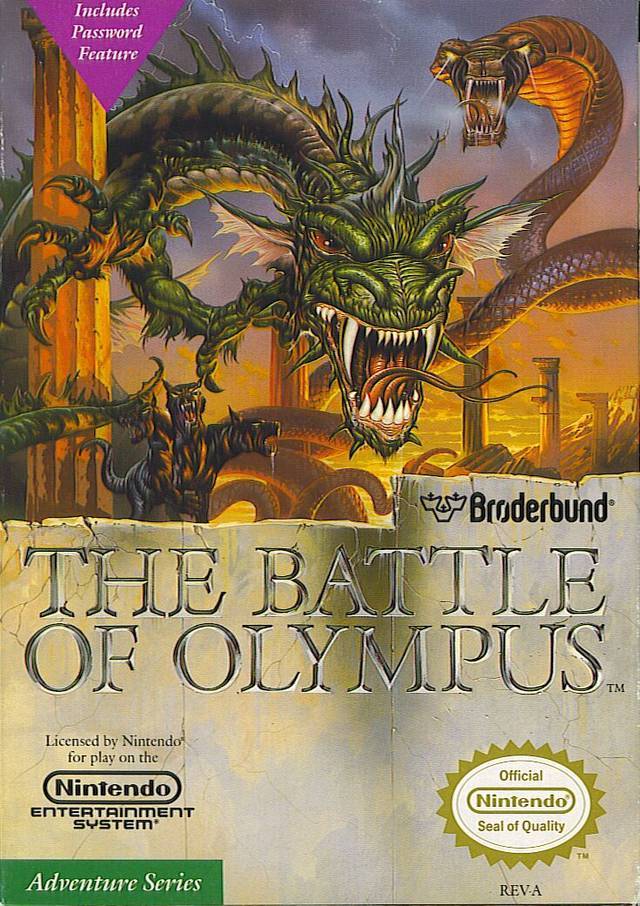 Battle of Olympus (Nintendo NES)