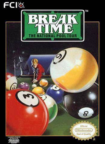 Break Time The National Pool Tour (Nintendo NES)