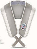 Office neck pain hitting neck shoulder massager