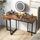 48 Inch Computer Desk with Metal Frame and Adjustable Pads