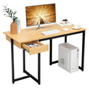 48 Inch Computer Desk with Metal Frame and Adjustable Pads