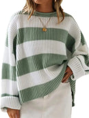 Round Neck Long Sleeve Sweater